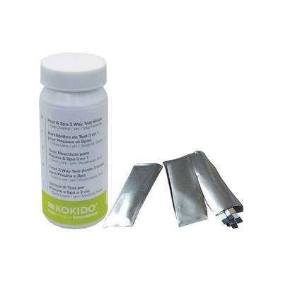 50 strisce reattive per cloro e pH