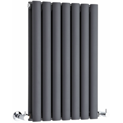 Hudson Reed Revive Radiatore Termoarredo di Design Orizzontale Moderno - Termosifone con Finitura In Antracite - Design a Colonna - 635 x 413mm precio