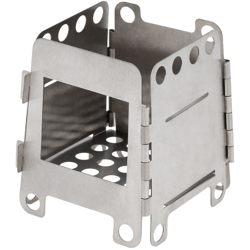 HWL-02ATI incernierato titanio piccola stufa di picnic precio