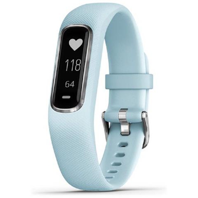 Activity Tracker Vivosmart 4 Resistente all’acqua IPX7 Bluetooth Contapassi e Cronometro Taglia S / M Azzurro