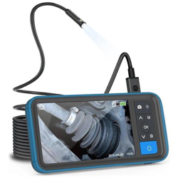 Schermo A Colori Hd Da 4,5 Pollici Endoscopio Digitale Da 8 Mm Con Doppia Lente Ip67 Videoregistratore Regolabile Con Luminosità Della Fotocamera Impermeabile 5,5 Mm (singolo) en oferta