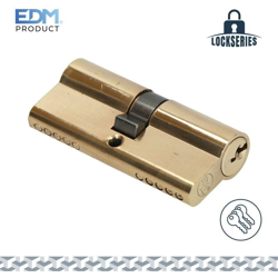Cilindro in ottone 35 + 35mm totale 70 con 3 chiavette incluse precio