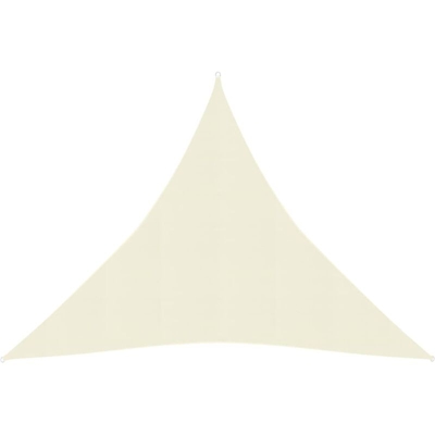 Vela Parasole 160 g/m2 Crema 3x3x3 m in HDPE - crema - Youthup