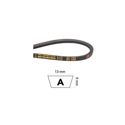 Cinghia piatto lame trattorino CASTELGARDEN TR8 TR10 TR12 35065500/0 SPA 1320