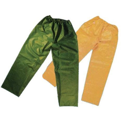 Pantalone Impermeabile Antivento Antipioggia In Pvc Xtrem Con Elastico (01584V) R Verde - Xxl (01589)