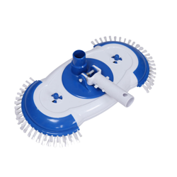 Testina con nove spazzole per la pulizia del fondo della piscina. precio