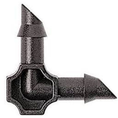 Rainfall Raccordo A Gomito X Tubi 4X6 Bl.10Pz (1 Bl)