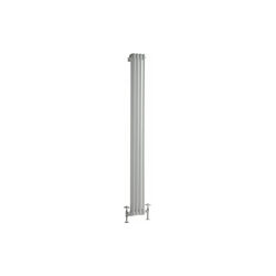 Hudson Reed Regent Radiatore Termoarredo di Design Verticale In Stile Ghisa - Termosifone Con Finitura Bianca - 2 x 4 Colonne - 622W - 1800 x 200 x en oferta