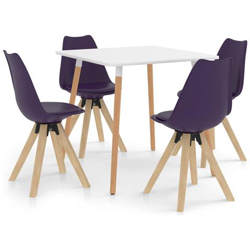 Set Da Pranzo 5 Pz Viola precio