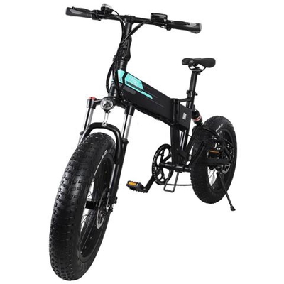 M1 Pro Bici Elettrica 12.8ah 48v 500w 20 Pollici Bicicletta Ciclomotore Pieghevole 40 Km / h Velocit? Massima 130 Km Gamma Di Chilometraggio
