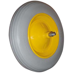 Salone - Ruota vespa per carriola run flat in poliuretano antiforatura 350x80x110mm precio