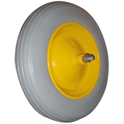 Salone - Ruota vespa per carriola run flat in poliuretano antiforatura 350x80x110mm