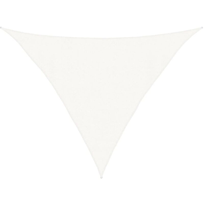 Vela Parasole 160 g/m² Bianca 4x4x5,8 m in HDPE - Bianco - Vidaxl