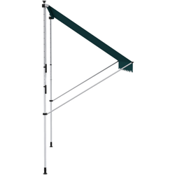 Tenda da Sole con Manovella, Telaio Telescopico e Angolo Regolabile - Outsunny características