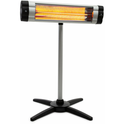 Rising Sun Mono Irradiatore di Calore 2500W IP34 Regolabile In Altezza Argento en oferta