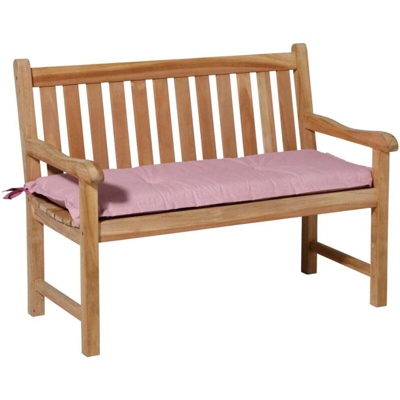 Madison Cuscino per Panca Panama 120x48 cm Rosa Pastello - Rosa