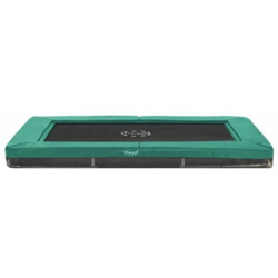 Etan - SOLO TRAMPOLINO Tappeto elastico interrato rettangolare 281x201cm - verde. Senza rete, versione sport, per adulti características