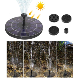 Asupermall - Fontana di acqua galleggiante ad energia solare per il bagno degli uccelli con laghetto all'aperto con piscina da giardino precio