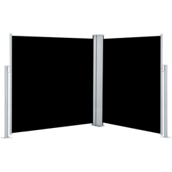 Tenda da Sole Laterale Retrattile Nera 140x600 cm - Nero - Youthup características