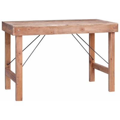 Asupermall - Tavolo da Pranzo 120x60x80 cm in Legno Massello di Recupero