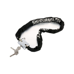 Catena Corazzata Antifurto Lucchetto Per Scooter Moto Bici Rivestita Tessuto precio