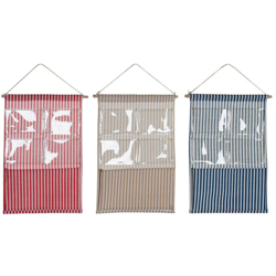 Organizzatore in tessuto da appendere Poliestere PVC Cotone (3 pcs) (35 x 3 x 70 cm) - Dkd Home Decor precio