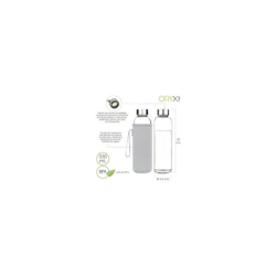 Borraccia Cristal 550 ml. Manica in neoprene con manico. Senza BPA 05024200 características