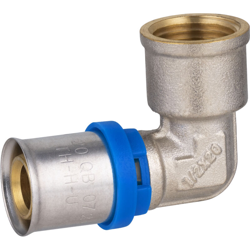 Multistrato a pressare raccordo a gomito multiprofilo femmina F15x21 Ø20 NOYON & THIEBAULT en oferta