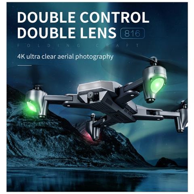 Xs816 Rc Drone Con Zoom 50 Volte Wifi Fpv 4k Doppia Fotocamera Flusso Ottico Quadcopter Pieghevole Selfie Dron Vs Sg106 M70 | Elicotteri Rc