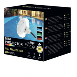Smmo - Mini lampada a led per piscina con luce rgb da 6,8 w características