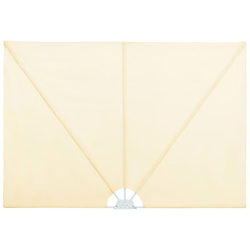 Tenda Laterale per Terrazza Pieghevole Crema 240x160 cm - crema - Vidaxl en oferta