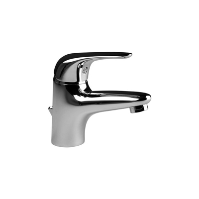 Miscelatore monocomando per lavabo con scarico serie turchese - GS