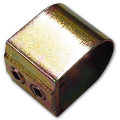EAC - Anello per falce In acciaio lucido a 2 viti misura 8 (40x45) conf. 10 Pz