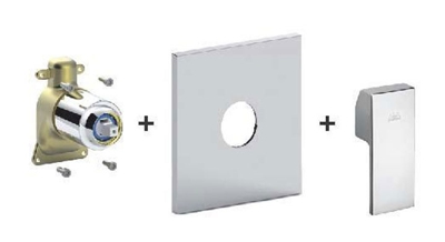 Miscelatore incasso doccia mod. ELLE per P-BOX - Paffoni