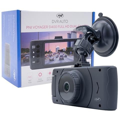 Dual Dvr Dvr Voyager S1400 Full Hd 1080p Con Display Doppia Fotocamera Da 2,7 Pollici