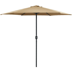 Ombrellone da Esterni con Palo in Alluminio 270x246 cm Talpa - Marrone - Vidaxl características