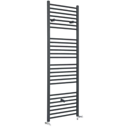 Hudson Reed Artle Scaldasalviette Misto Piatto Moderno - Termoarredo Bagno a Scaletta Antracite - Design Elettrico & Idraulico - 763W - 1800 x 400mm características