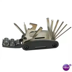 Kit 15 Accessori Attrezzi Per Aggiustare Riparare Riparazione Bici Bicicletta en oferta