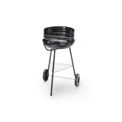 Caesaroo - Barbecue a carbonella Cleverly 44x52x70 cm con struttura in acciaio | nero