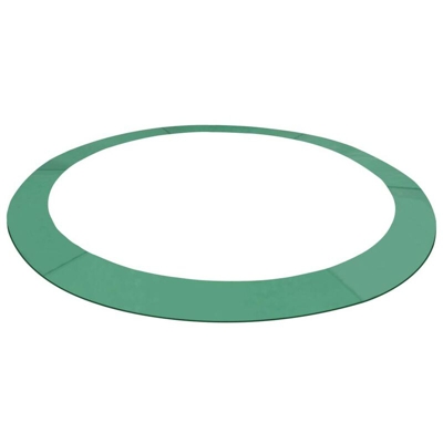 Tampone di Sicurezza PE Verde per Trampolino Rotondo di 3,66 m VD47677 - Hommoo