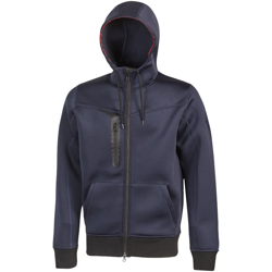 Felpa Full Zip con Cappuccio modello Tasty Colore Blu Tessuto 330 Grammi Taglia XXL en oferta
