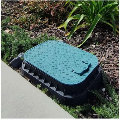 Pozzetto rettangolare con coperchio cm 52 x 40 x h 33 - Rain