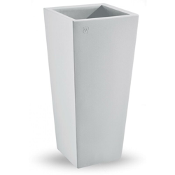 Cache pot quadrato in resina 'Genesis' h. 70 cm. Bianco precio