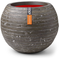 Vaso Nature Row Rotondo 40x32 cm Verde Oliva - Verde - Capi en oferta