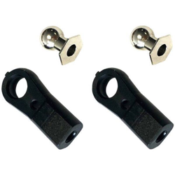 Famotec CKM-30SK Plastica, Ottone Testa sferica con filettatura interna M3 2 pz. precio