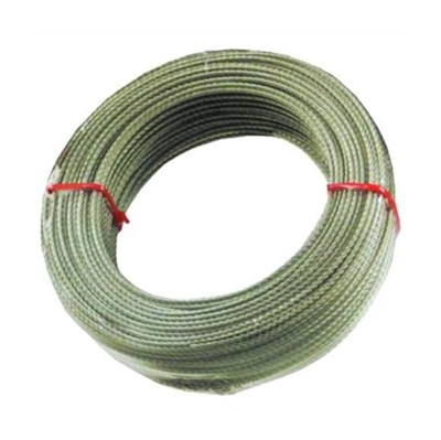 Cavetto Per Stendere Ottonato Trasparente Mt. 100 Mm. 5