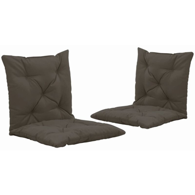 Asupermall - Cuscini per Sedie a Dondolo 2 pz Antracite 50 cm in Tessuto
