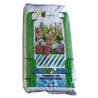 Terriccio Ammendante Per Piante Acidofile Acidflora In Busta 20 Lt.