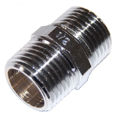 Conex Banninger - Niples nipplo in ottone cromato mm, diametro 1/2