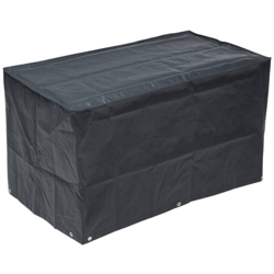 Telo di Protezione per Griglia da Esterni 120x75x80 cm - Grigio - Nature en oferta